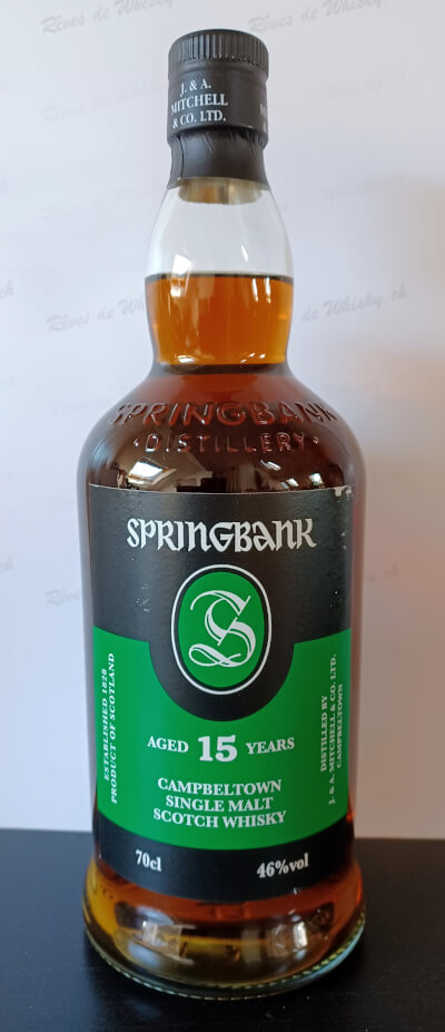 Springbank 15 Year Old